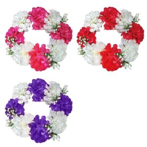 Στεφάνι 8 Λουλούδια ø30cm Bunny's 932067 - Τυχαίο-Χρώμα-Σχέδιο-Επιλογή - (1ΤΕΜ) - (73-2047)