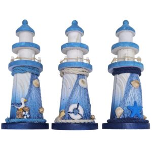 Φάρος Ξύλινος 20cm Homie 322033 - Τυχαίο-Χρώμα-Σχέδιο-Επιλογή - (4ΤΕΜ) - (12-2013)