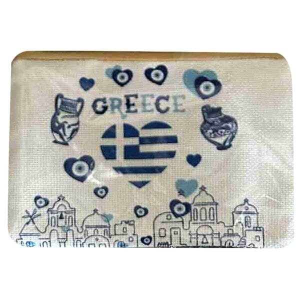 Νεσεσέρ Τσαντάκι Μικρό Greece 19x13cm SummerTiempo 623150 - (1ΤΕΜ) - (42-3130)
