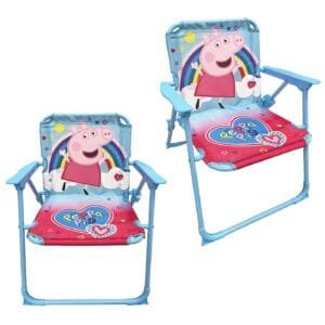 Καρεκλάκι Μεταλλικό Αναδιπλωμένο Peppa pig 53x38x27cm Peppa 5013-4234 - (1ΤΕΜ) - (42-2961)