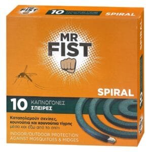 Σπιράλ Εντομοαπωθητικό Fist πακ=10τεμ SummerTiempo 62622 - (1ΠΑΚ) - (42-602)