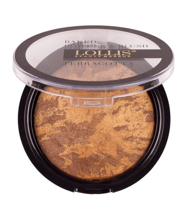 LOLLIS - TERRACOTTA BAKED POWDER & BLUSH ON 01 - Image 3