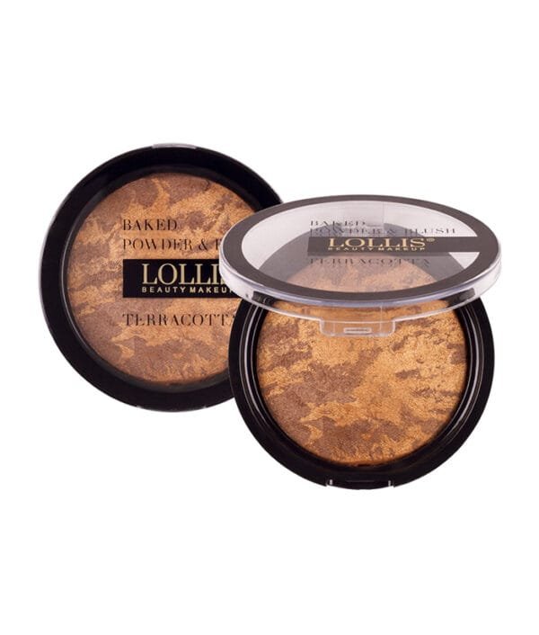 LOLLIS - TERRACOTTA BAKED POWDER & BLUSH ON 01 - Image 2