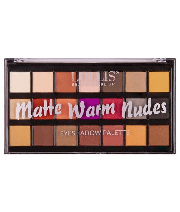 LOLLIS - MATTE WARM NUDES EYESHADOW PALETTE