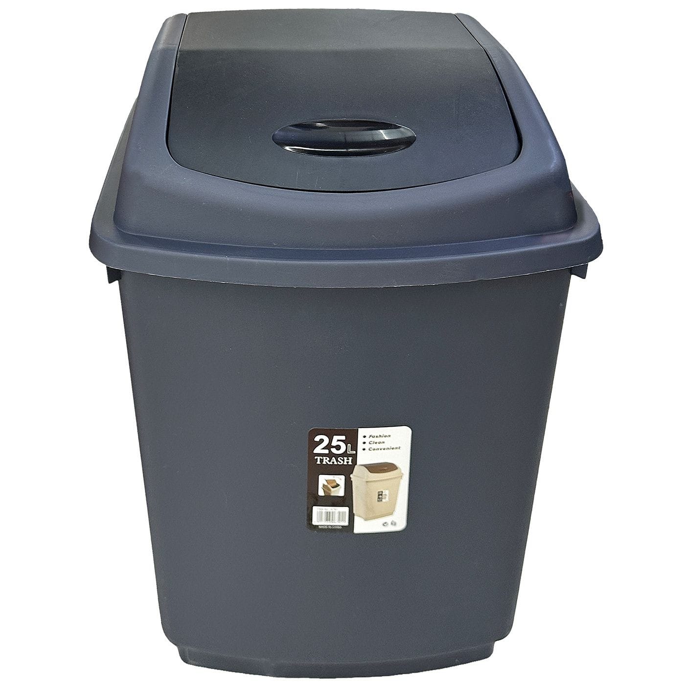 Κάδος Απορριμάτων 25lt 46x33cm 25lt Homie 1011169 - Τυχαίο-Χρώμα-Σχέδιο-Επιλογή - (1ΤΕΜ) - (81-1149)
