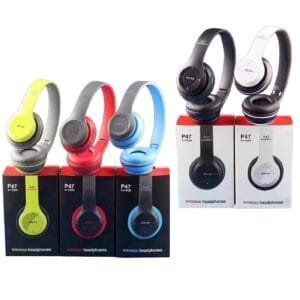 Ακουστικά Bluetooth Μαύρα Μεγάλα Αναδιπλούμενα Homie 108486 - Τυχαίο-Χρώμα-Σχέδιο-Επιλογή - (1ΖΕΥ) - (88-466)