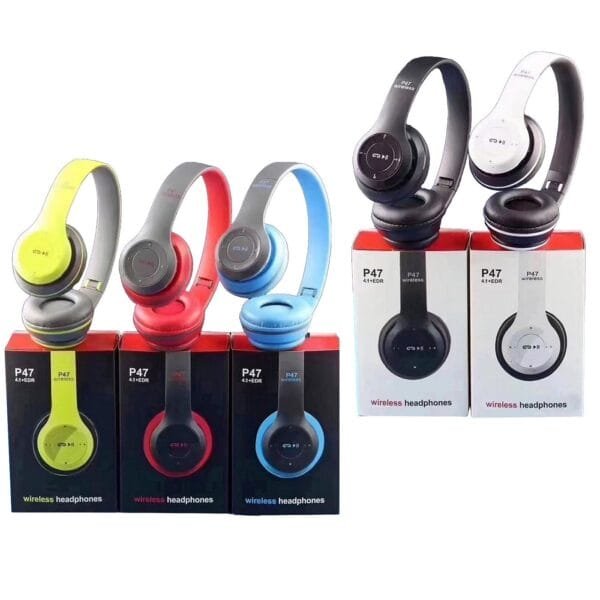 Ακουστικά Bluetooth Μαύρα Μεγάλα Αναδιπλούμενα Homie 108486 - Τυχαίο-Χρώμα-Σχέδιο-Επιλογή - (1ΖΕΥ) - (88-466)