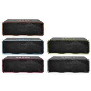 Ηχείο Bluetooth Ορθογώνιο 18x6x4cm Homie 108515 - Τυχαίο-Χρώμα-Σχέδιο-Επιλογή - (1ΤΕΜ) - (88-495)