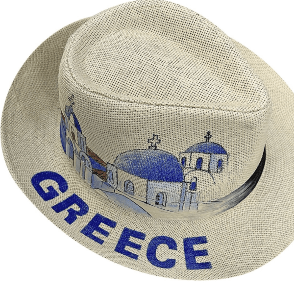 Καπέλο Ψαθόχαρτο Ελληνικό Νησί & Greece 34x30x12cm SummerTiempo 623230 - Τυχαίο-Χρώμα-Σχέδιο-Επιλογή - (1ΤΕΜ) - (42-3210) - Image 3