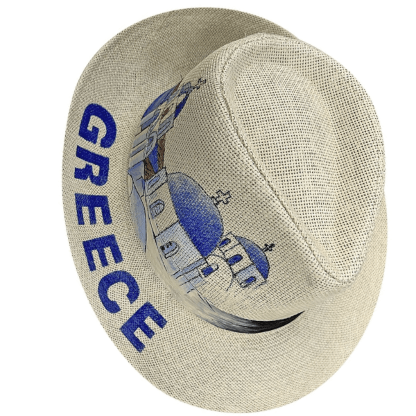 Καπέλο Ψαθόχαρτο Ελληνικό Νησί & Greece 34x30x12cm SummerTiempo 623230 - Τυχαίο-Χρώμα-Σχέδιο-Επιλογή - (1ΤΕΜ) - (42-3210) - Image 2