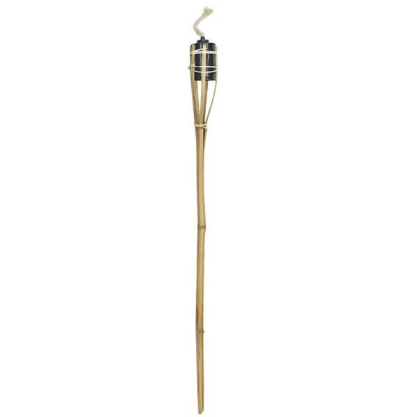 Πυρσός Δάδα Bamboo 90cm SummerTiempo 62398 - Μπεζ - (1ΤΕΜ) - (42-378)