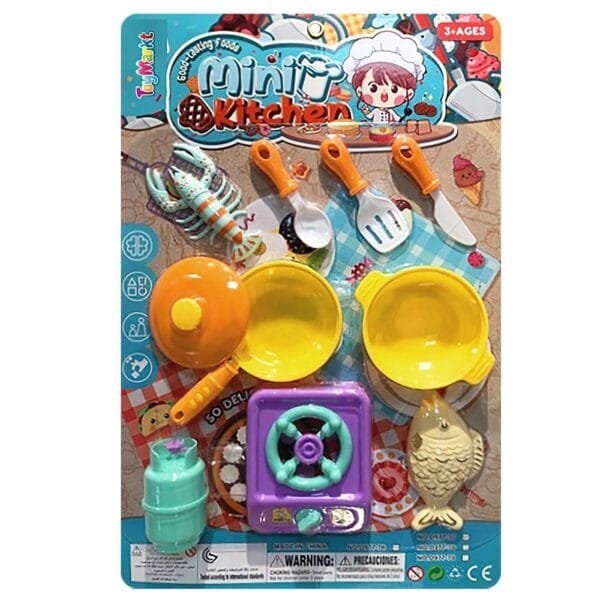 Κουζινικά Καρτέλα Γκαζιέρα 28x43cm ToyMarkt 971252 - (1ΤΕΜ) - (77-1232)