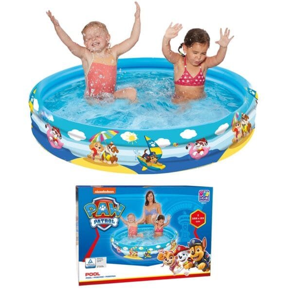 Πισίνα Φουσκωτή paw Patrol φ122cm Φ122x23cm Paw Patrol 16321 - (1ΤΕΜ) - (42-2758)