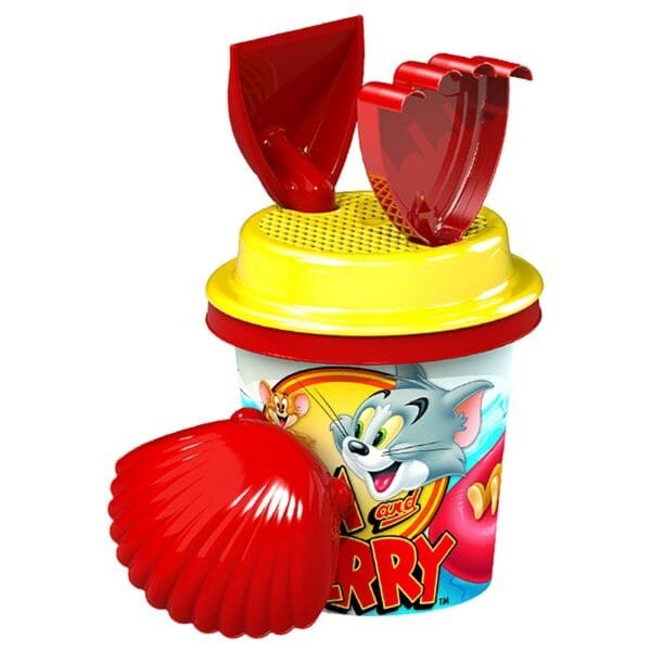 Κουβαδάκι Tom-Jerry Μικρό σετ=5τεμ Φ14cm Warner Bros WB-C-1704-TJ - (1ΣΕΤ) - (42-759)