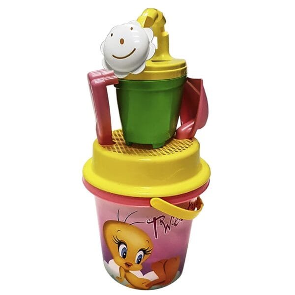 Κουβαδάκι Ποτιστήρι Tweety σετ=5τεμ Φ17cm Warner Bros WB-W-1816-TW - (1ΣΕΤ) - (42-768)