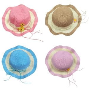 Καπέλο Ψαθόχαρτο Παιδικό με Ήλιο Φ28cm SummerTiempo 622833 - Τυχαίο-Χρώμα-Σχέδιο-Επιλογή - (1ΤΕΜ) - (42-2813)