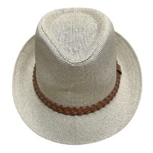 Καπέλο Καουμπόι Ενηλίκων 29cm SummerTiempo 622926 - Εκρού - (1ΤΕΜ) - (42-2906)