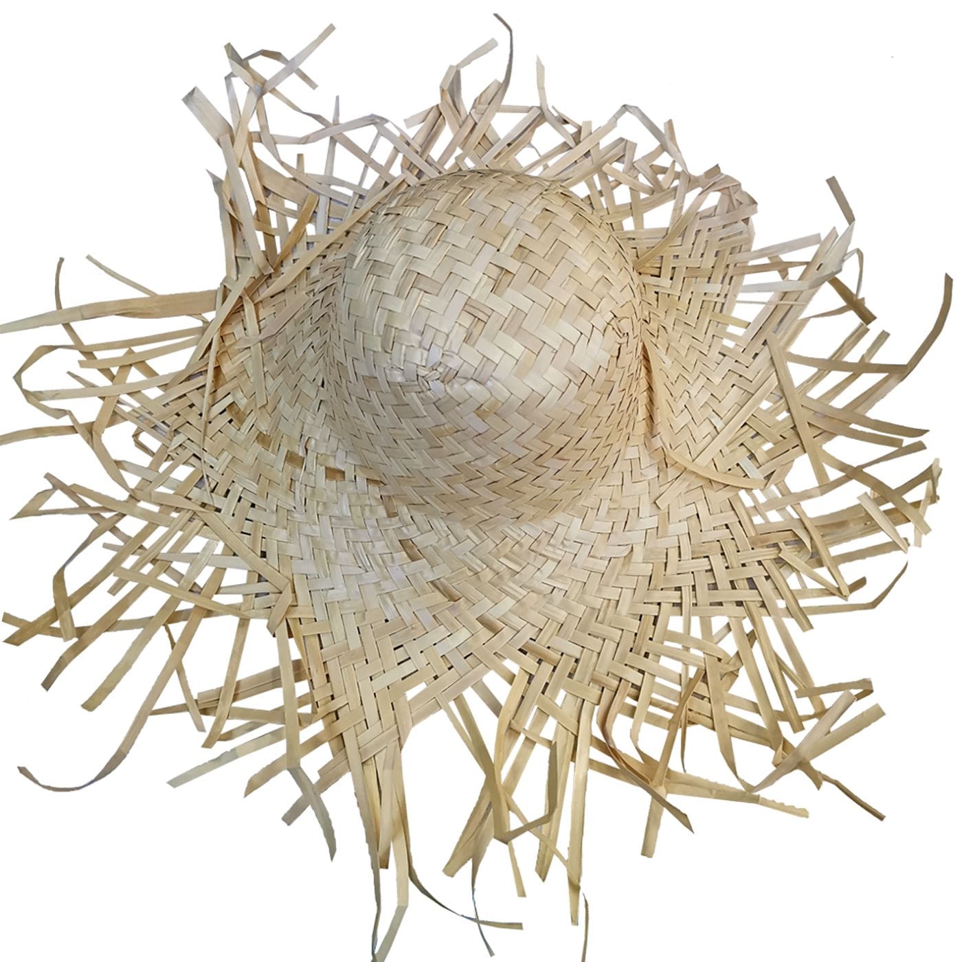 Καπέλο Ψάθινο Ξεφτισμένο Ενηλίκων ø50cm SummerTiempo 622398 - (1ΤΕΜ) - (42-2378)