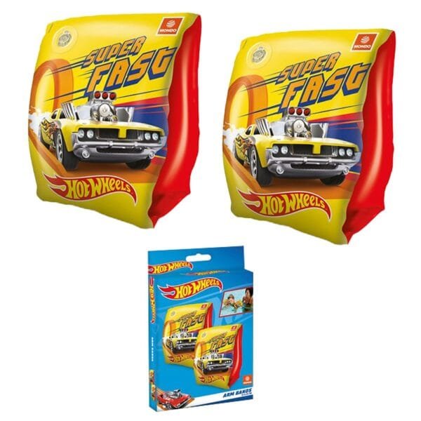 Μπρατσάκια Hot Wheels 23x15cm Mondo - (1ΖΕΥ) - (42-3072)