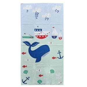 Πετσέτα Θαλάσσης Τυπωμένη Microfiber 70x140cm 245gr SummerTiempo 622154 - S1 - (1ΤΕΜ) - (42-2134)