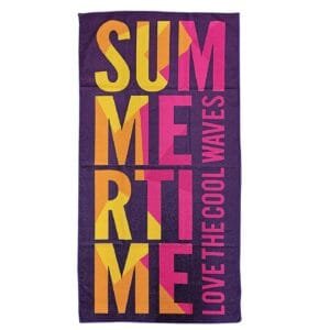 Πετσέτα Θαλάσσης Τυπωμένη Microfiber 70x140cm 245gr SummerTiempo 622154 - S9 - (1ΤΕΜ) - (42-2134)