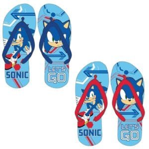 Σαγιονάρες Παιδικές Sonic 4 Ζευγ(26-27) + 4 Ζευγ(28-30) + 2Ζευγ(30-32)+2Ζευγ(33-34) Sonic SON24-3961 - (12ΖΕΥ) - (67-249)