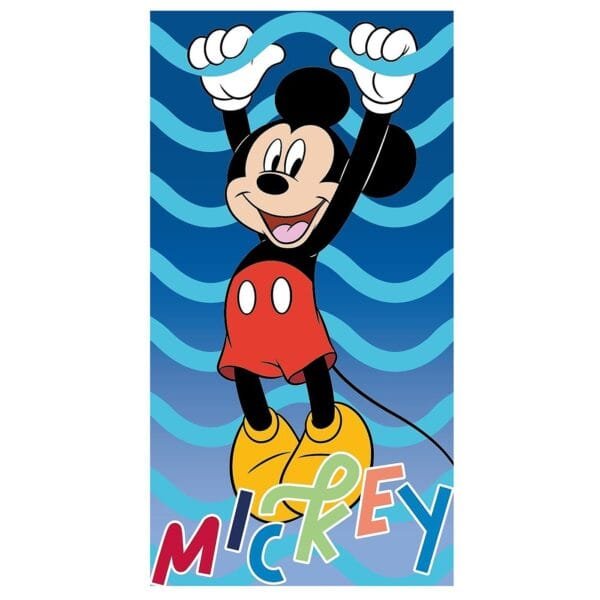 Πετσέτα Θαλάσσης Μικροίνες Mickey Mouse 140x70cm Disney MIC36-5047 - Τυχαίο-Χρώμα-Σχέδιο-Επιλογή - (1ΤΕΜ) - (42-3015)