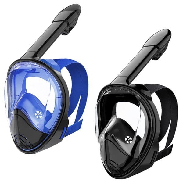 Μάσκα Full Face με Αναπνευστήρα Large-Xl SummerTiempo 622040 - Μπλε σκ. - (1ΤΕΜ) - (42-2020) - Image 2