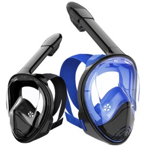 Μάσκα Full Face με Αναπνευστήρα Large-Xl SummerTiempo 622040 - Μπλε σκ. - (1ΤΕΜ) - (42-2020)