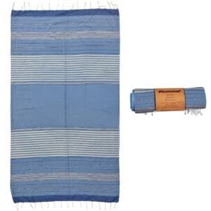 Πετσέτα Θαλάσσης Pestemal ~280g 90x180cm SummerTiempo 623190 - Μπλε σκ. - (1ΤΕΜ) - (42-3170)