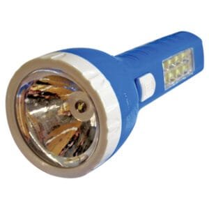 Πλαστικός επαναφορτιζόμενος φακός led 700mAh με 8 led στην λαβή [00600047] - (Περιλαμβάνει 2 τεμ)