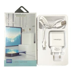 Treqa Φορτιστής CH631 2x θύρες usb | micro [30601332] - (Περιλαμβάνει 2 τεμ)
