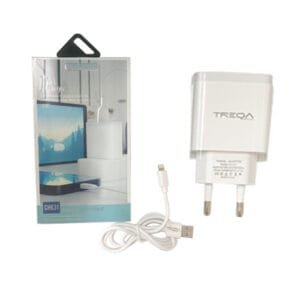 Treqa φορτιστής CH631 2x θύρες usb | ios [30601333] - (Περιλαμβάνει 2 τεμ)
