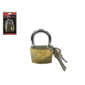 Ορειχάλκινο λουκέτο ελαφρύ τύπου 2,5cm [30501263] - (Περιλαμβάνει 6 τεμ)