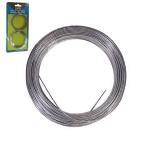 Σετ 2 γαλβανιζέ σύρματα Φ0,7cm [30601169] - (Περιλαμβάνει 6 τεμ)