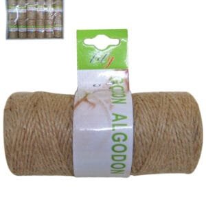 Καφέ καννάβινος σπάγγος 80gr [00402491] - (Περιλαμβάνει 6 τεμ)