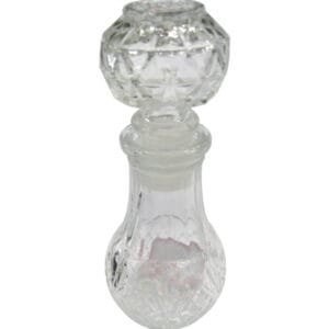 Γυάλινη διάφανη φιάλη 12x5 cm - 50ml [00103207] - (Περιλαμβάνει 6 τεμ)