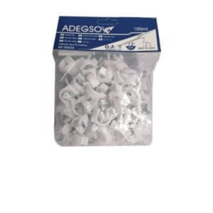 Σετ 100 στερεωτικά καρφιά καλωδίων (ρόκα) 12mm [30501443] - (Περιλαμβάνει 6 τεμ)