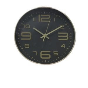 Στρογγυλό ρολόι τοίχου 29,5cm [10302241] - (Περιλαμβάνει 2 τεμ)