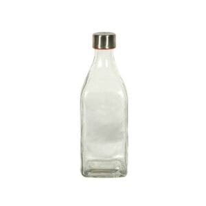 Γυάλινο μπουκάλι νερού 1000ml με καπάκι [87039503965] - (Περιλαμβάνει 2 τεμ)