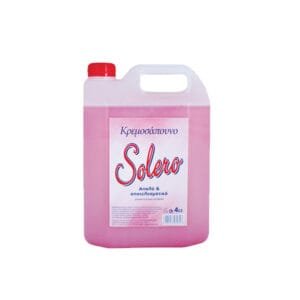 Ροζ κρεμοσάπουνο χεριών Solero 4lt [40605005] - (Περιλαμβάνει 4 τεμ)