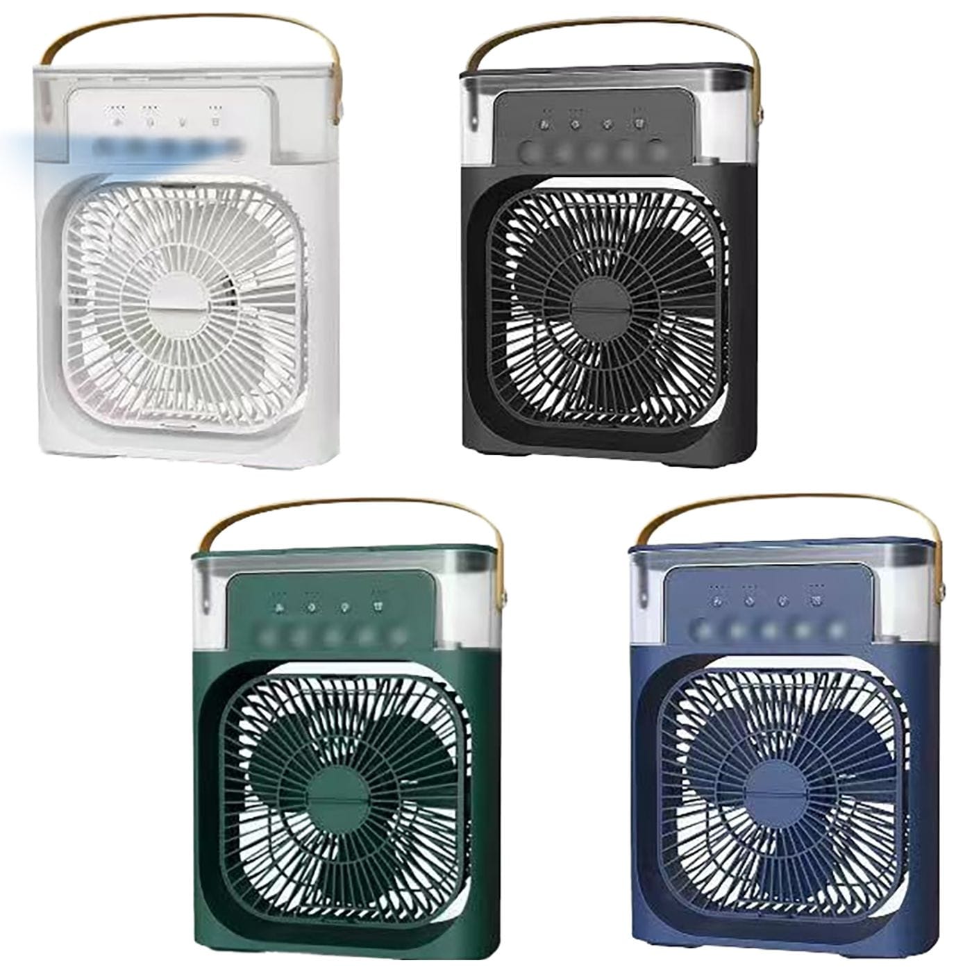 Ανεμιστήρας Ψεκασμού Νερού με φως 26x20x9cm Homie 49191 - Τυχαίο-Χρώμα-Σχέδιο-Επιλογή - (1ΤΕΜ) - (29-171)