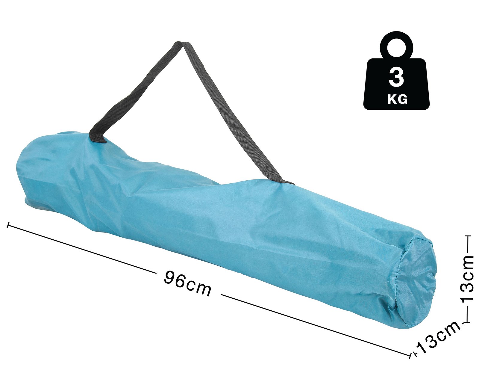 Καρέκλα Σπαστή Escape Τιρκουάζ/Μπλε 15621 - Image 4