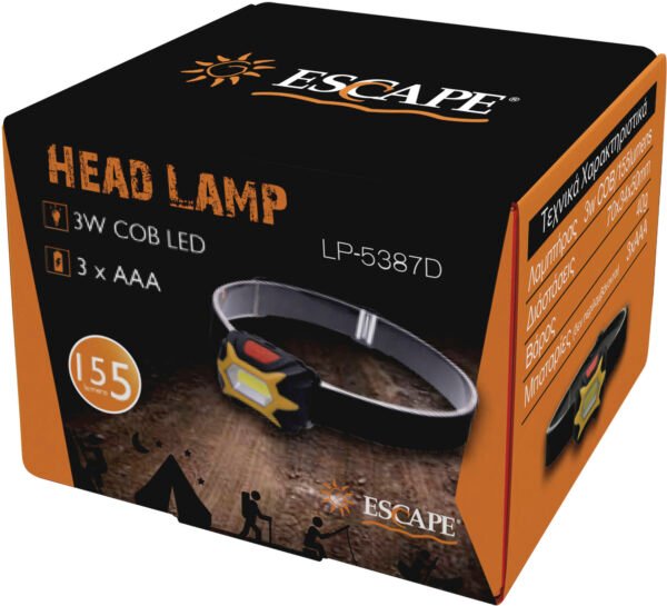 Φακός Κεφαλής Escape COB LED 155lm 11312 - Image 4