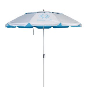 Ομπρέλα Παραλίας Αλουμινίου Escape 2m PE 140gsm UPF 50+ Μπλε 12205