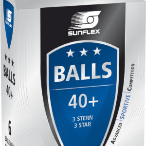 Μπαλάκια Ping Pong Sunflex Sportive PVC 6 Τεμάχια 97252