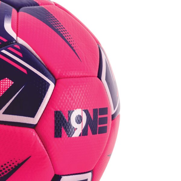 Μπάλα Ποδοσφαίρου NINE Hybrid Striker Pink FIFA Basic No. 5 41205 - Image 3