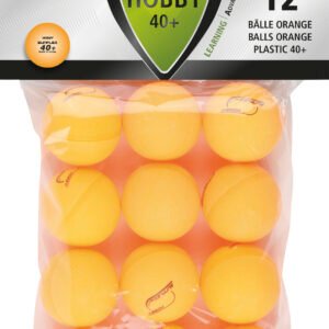Μπαλάκια Ping Pong Sunflex Hobby PVC 12 Τεμάχια Πορτοκαλί 97261