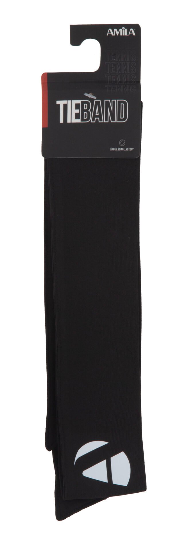 Περιμετώπιο Bandana AMILA Tie Band Μαύρο 45707 - Image 3