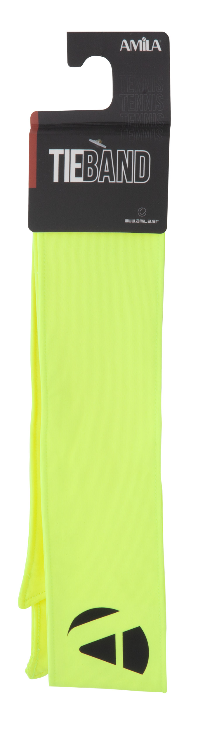 Περιμετώπιο Bandana AMILA Tie Band Lime/Yellow 45709 - Image 3